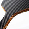 3k twill carbon fiber pickleball raw paddle