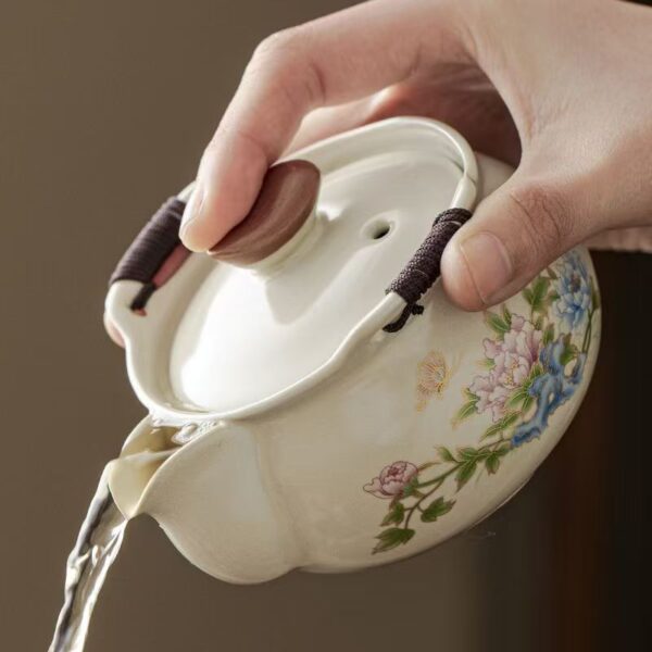 Ceramic teapot