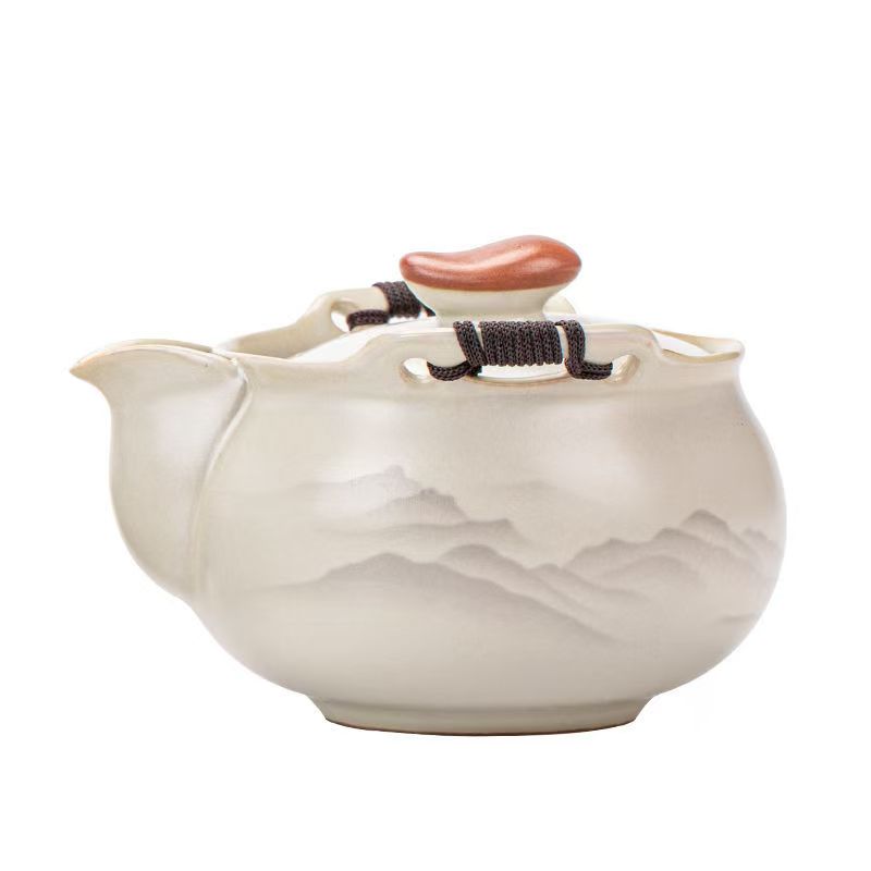 Ceramic teapot