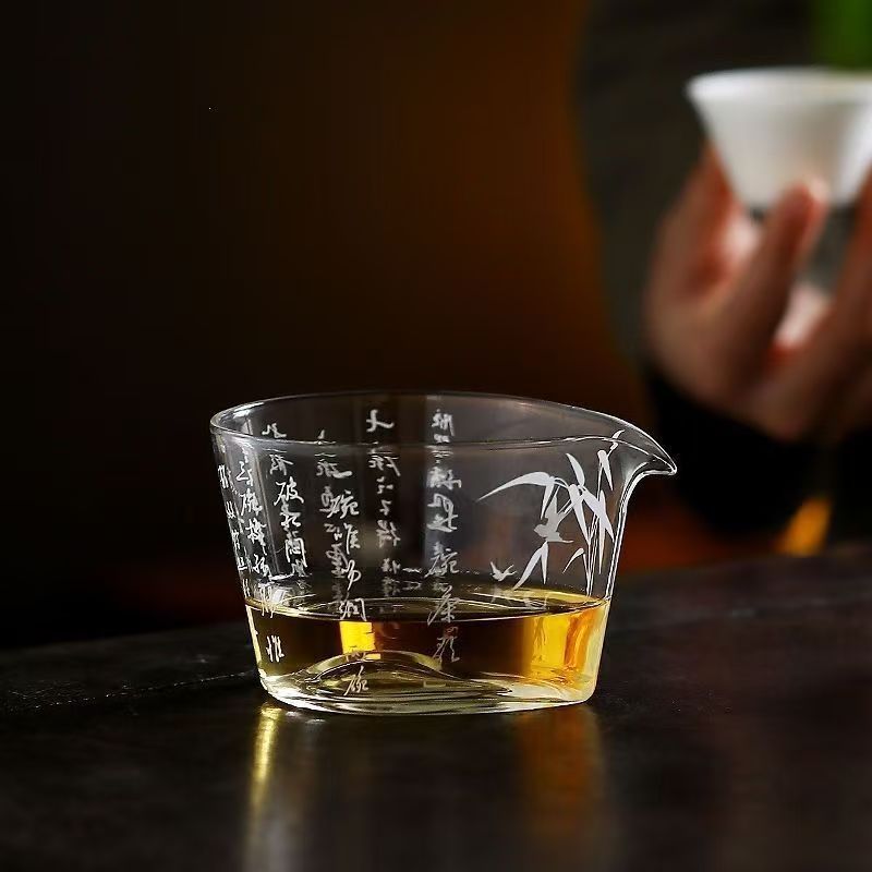 Glass Tea Server with Spout